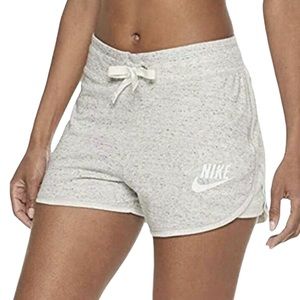 Nike Slim Fit Gym Shorts Heather Gray Size M